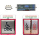 SURFACE MOUNT COMBO ILLUMATED PUSH PLATE - CX-WC13AXSM SURFACE MOUNT COMBO ILLUMATED PUSH PLATE - CX-WC13AXSM